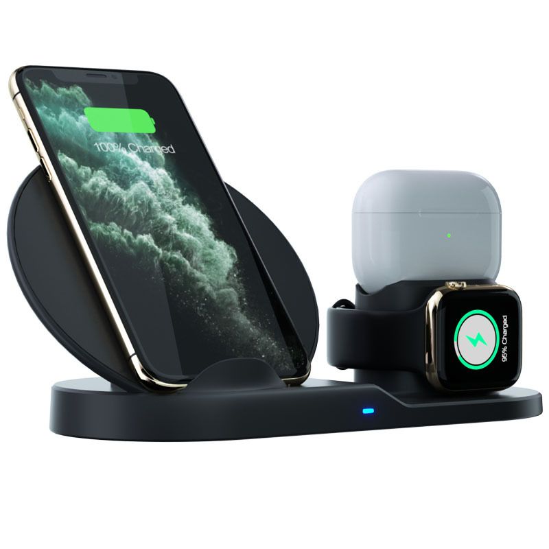 3 in 1 Wireless Charger Station