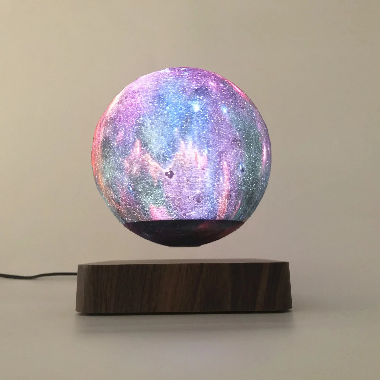 Levitating Galaxy Moon Table Lamp